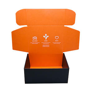 Atacado personalizado aparência delicada panos embalagem camisa caixa de presente de feltro caixa preta roupas - Product Image 1