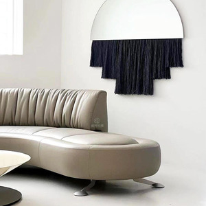 Thụy Sĩ desede nhà thiết kế Internet nổi tiếng <span class=keywords><strong>sofa</strong></span> 360 độ xoay cao trở lại cong Push-Pull hoạt động thiết lập sang trọng vô hạn - Product Image 5