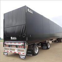 Couverture de bâche de lit de camion Impression numérique Bâche en PVC Bâche imperméable caravane auvent