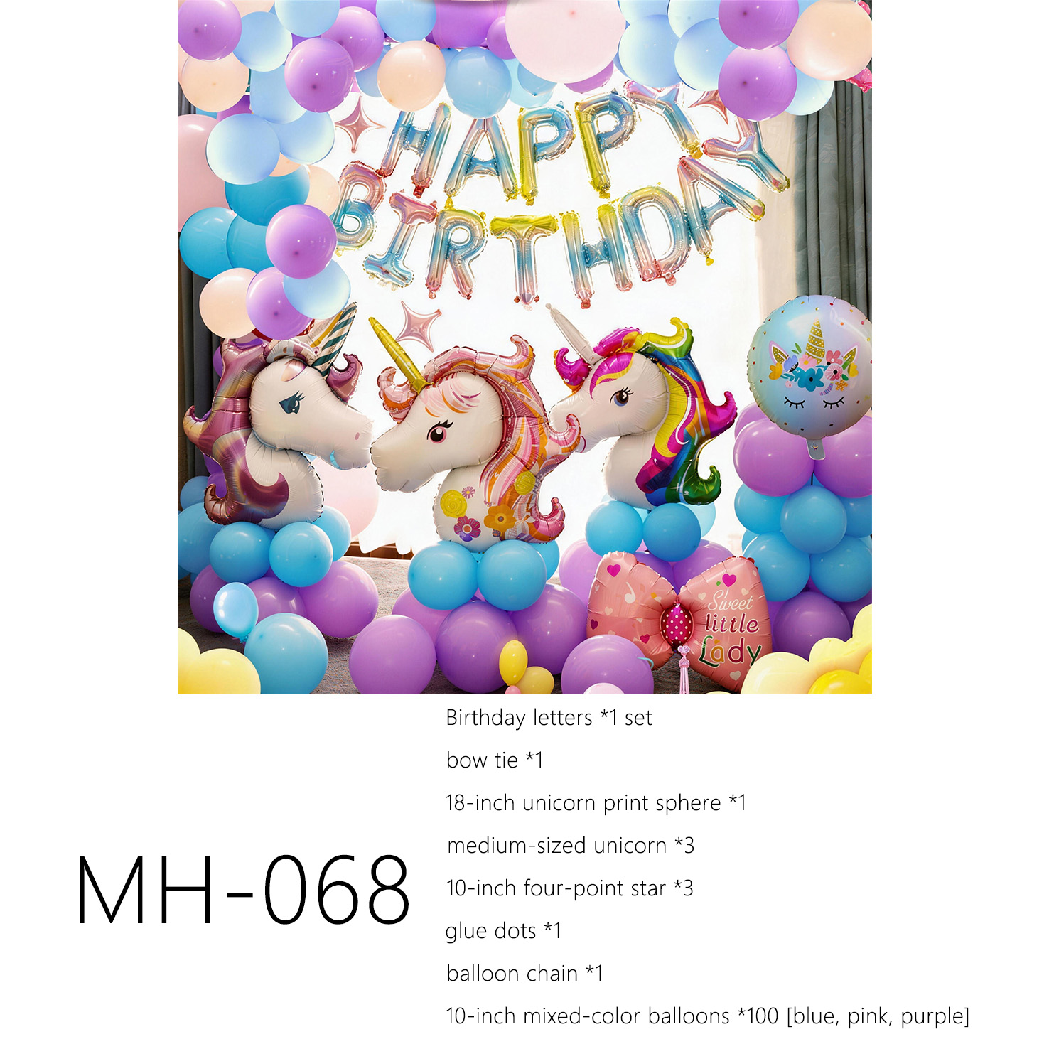 Blu + Rosa + Viola -- MH-068