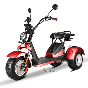 EN STOCK EN LA UE, Triciclo de 3 Ruedas, Scooter de Doble Motor, 2000w, Batería de 60v 20ah, Motocicleta Económica de 4000w - Product Image 2