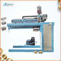 Soudeuse automatique TIG/MIG à soudure longitudinale de 500 mm pour réservoirs cylindriques en acier solaires, fabriquée en Chine, avec PLC et utilisation facile