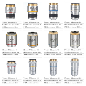 ชุดกล้องจุลทรรศน์สเตอริโอชีวภาพแบบสามตา IP68การขยาย20X-2000X ฮาโลเจน/ไฟ LED - Product Image 5