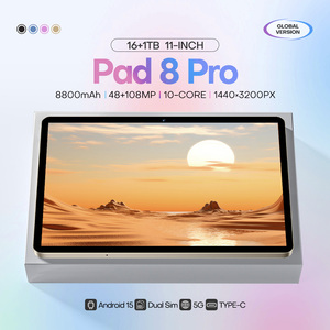 Hiệu suất cao 11 inch Android 15 máy tính bảng Pad 8 Pro 16GB + 1TB 11 inch màn hình Bộ xử lý 10 lõi là rất phù hợp - Product Image 5