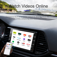 SEMAITU Autoradio 2 Din 6,2 pouces avec Carplay sans fil pour tableau de bord, émetteur FM, Android Auto/Appel mains libres/USB/Vidéo