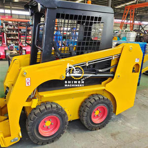 Minicargadora JC25 de 25 HP, en Oferta, con Capacidad de Carga Nominal, Cargadora Compacta de Ruedas para Construcción, Maniobrabilidad en Espacios Reducidos - Product Image 4