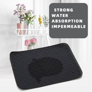 Personalizado al por mayor lavable perro orina Mat cachorro entrenamiento orina pañales almohadillas reutilizables orinal mascota perro orina Pad - Product Image 4