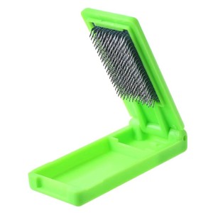 Spazzola Portatile Pieghevole in Camoscio per Pulizia Scarpe da Ballo, 6 Colori, 2025 - Product Image 4