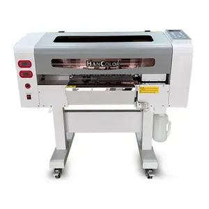 A4 12 inch wide XP600 Double Printhead DTF roll T-shirts for Direct To Garment Printing Provided Automatic DTF Printer