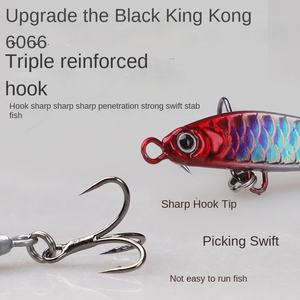 Lure Novo Um Flutuante Ferro Placa Bait Upgrade Três Vezes Fortalecer Gancho Multi-Especificação <span class=keywords><strong>Mandarin</strong></span> <span class=keywords><strong>Fish</strong></span> para Carp Lake - Product Image 2