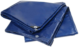 Heavy Duty <b>Waterproof</b> <b>Tarpaulin</b> Outdoor Use Woven Fabric Plain Style Multiple Colors Available Medium Weight - Product Image 3
