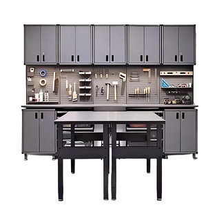 PULAGE OEM ODM vente <span class=keywords><strong>en</strong></span> gros Garage stockage modulaire Workbendh armoires à outils meubles d'atelier à usage intensif <span class=keywords><strong>banc</strong></span> <span class=keywords><strong>de</strong></span> travail <span class=keywords><strong>en</strong></span> métal <span class=keywords><strong>en</strong></span> gros - Product Image 1