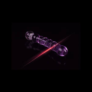 Vente directe d'usine gode d'<span class=keywords><strong>art</strong></span> en verre de haute qualité, gode en verre rose précieux, bouchons anaux en verre coupé pour la vie sexuelle adulte - Product Image 3