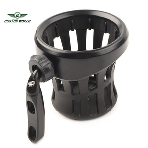 Porte-gobelet pour moto avec panier en maille pour Harley Davidson Touring Sportster Dyna Softail - Product Image 2