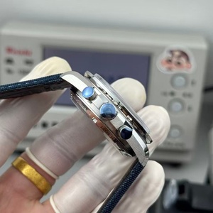 Montres mécaniques bleues haut de gamme, best-sellers, avec boîtier en cristal, nouvelle collection haut de gamme - Product Image 4