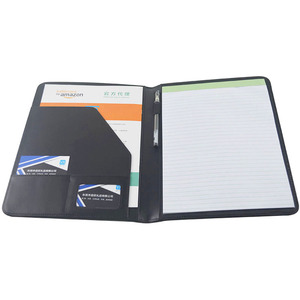 Modermqiu Logo personalizzato Multi-funzionale A4 cartella di File in pelle portafoglio Business <span class=keywords><strong>valigetta</strong></span> per l'archiviazione di documenti - Product Image 4