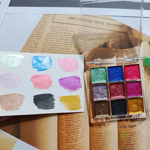 Paleta <span class=keywords><strong>de</strong></span> <span class=keywords><strong>Sombras</strong></span> <span class=keywords><strong>de</strong></span> Ojos Multichrome Personalizada, Paleta <span class=keywords><strong>de</strong></span> <span class=keywords><strong>Sombras</strong></span> <span class=keywords><strong>de</strong></span> Ojos Brillantes <span class=keywords><strong>de</strong></span> Marca Privada, 9 <span class=keywords><strong>Colores</strong></span>, Libre <span class=keywords><strong>de</strong></span> Crueldad - Product Image 6