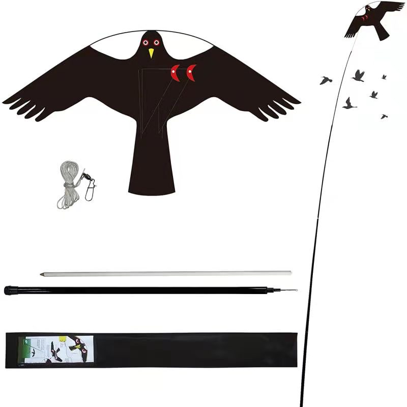 hawk kites to scare birds bird kite hawk kite bird scarer