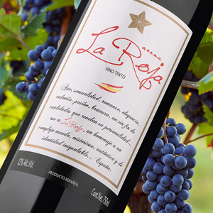 ผลิตในสเปน ไวน์แดง LA arena ROJA รสผลไม้ 100% องุ่นเกรนาช ไวน์แห้ง 750 มล. ขายส่ง - Product Image 2