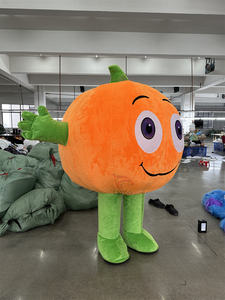 Costume de mascottes de <span class=keywords><strong>citrouille</strong></span> d'activité de décoration d'halloween pour adultes Costume de mascotte de <span class=keywords><strong>citrouille</strong></span> <span class=keywords><strong>gonflable</strong></span> de 2m - Product Image 3