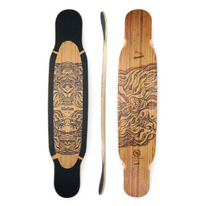 Planches de <span class=keywords><strong>longboard</strong></span> personnalisées KOSTON Dancing Downhill Drop Down Cruiser Bamboo Blank Pro - Product Image 2