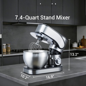 1300W 7L Multifunctional Stand <b>Mixer</b> Kitchen Appliances for Baking Cake & <b>Bread</b> Food Mixing Machine - Product Image 2