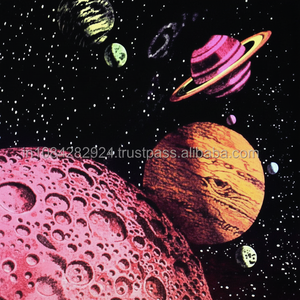 Galaxy Blacklight ผ้าทรงสี่เหลี่ยมสำหรับแขวนผนังใหม่ - Product Image 1