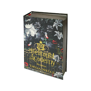 Bem Projetado Capa Dura Livro Full Color Folha Personalizada Bordas Pulverizadas Edição Especial Hardback Collectible Paper Paperboard Printing - Product Image 5