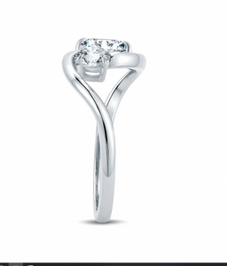 Lab Grown Diamond <b>Ring</b> for Women VVS VS Clarity Available in 10KT 14KT 18KT White Gold Yellow Gold Rose Gold Fine Jewelry - Product Image 3
