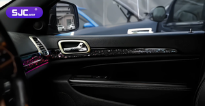 SJC pour Jeep Grand Cherokee 2011-2021, mise à niveau de l'application de contrôle de la musique, accessoires d'ambiance, décoration intérieure, éclairage <span class=keywords><strong>LED</strong></span> 64 couleurs - Product Image 4