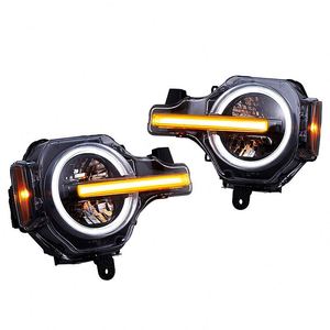 Faro Anteriore con Indicatore di Direzione e Luci Diurne a <span class=keywords><strong>LED</strong></span> per Ford Bronco 2021 2022 2023 - Product Image 1
