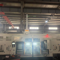 Tour-fraiseuse CNC automatique à double broche légère avancée TT15, commande FANUC CNC 3 axes, garantie 1 an pour métaux complexes