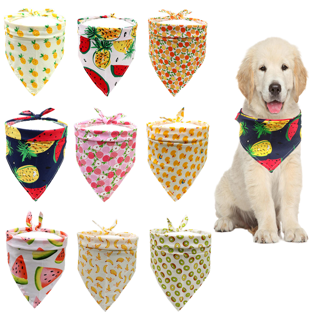 Wholesale Pet Supplies and Accessories: Pet Wipes, Fruit-style Pet Scarves, Pure Cotton Dog Triangle Scarves