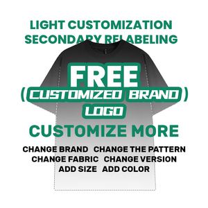 YWGH T-shirt printemps 260 <span class=keywords><strong>Gramme</strong></span> bouffée impression personnalisée pour hommes ajusté mélange couleur t-shirts imprimé logo personnalisé blanc coton lourd t-shirt - Product Image 4