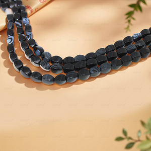 Tasbih Islam Misbaha kalung manik-manik Muslim alami, produsen mewah - Product Image 6