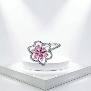 Nuevo <span class=keywords><strong>Anillo</strong></span> de Plata 925 con Diseño de Lazo Azul, Corazón, Flor Morada, Abeja, Espécimen ME, Corona, Rosa y Concha, Joyería Exquisita DIY, Regalo 2026 - Product Image 6