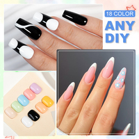 Nouveau gel uv de doublure de vernis gel en une étape de mode pour les conceptions professionnelles d'art d'ongle