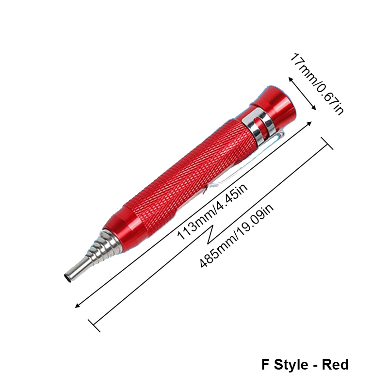 Rojo - Bolsa de polietileno estilo F
