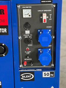 Générateur diesel 10KVA 8KW refroidi par air, type super silencieux, avec moteur diesel 196F - Product Image 5