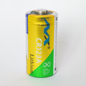 Batería <span class=keywords><strong>CR123A</strong></span>-Batería de cámara, batería de linterna, batería de litio-manganeso, batería de instrumento de medición de distancia - Product Image 1