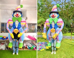 Disfraz Inflable <span class=keywords><strong>de</strong></span> Payaso para Desfile, Traje Inflable para Actuaciones, Disfraces Inflables para Espectáculos <span class=keywords><strong>de</strong></span> Circo - Product Image 1