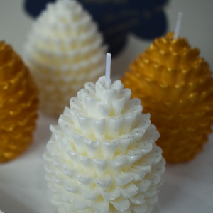 Wholesale Christmas <strong>Pine</strong> Cone <strong>Candle</strong> Custom Scented <strong>Candles</strong> - Product Image 2