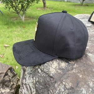 Có thể điều chỉnh gorras san judas tadeo kim loại Pin Logo Mũ bóng chày da lộn cong vành mùa hè Mũ giản dị cho người đàn ông - Product Image 3