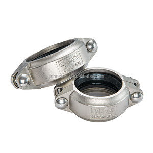 Bestone quốc tế <span class=keywords><strong>2.5</strong></span> <span class=keywords><strong>inch</strong></span> thép không gỉ rãnh phụ kiện 600psi Ống lắp linh hoạt khớp nối 76.1mm Tốt nhất lớp sản phẩm - Product Image 3