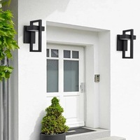 Nuevo caliente IP65 impermeable al aire libre luces LED Durable grueso aluminio Solar AC fuente de alimentación jardín patio iluminación decorativa