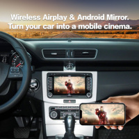 Interface sans fil CarPlay et Android Auto pour Volkswagen Passat RNS510, navigation Android Auto, Mirror Link, Airplay