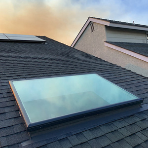Mở 90 độ điều khiển từ xa điện tầng hầm cửa Skylight mái cửa sổ với cảm biến mưa - Product Image 2