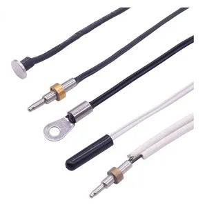 Sensor Suhu Suhu NTC Thermocouple Probe Logam Sensor Suhu Baterai Air Mandi Tubuh Bayi