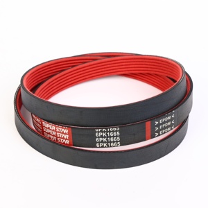 Courroies trapézoïdales nervurées de type V personnalisables en couleur pour pièces automobiles, fabriquées en Chine - Product Image 2