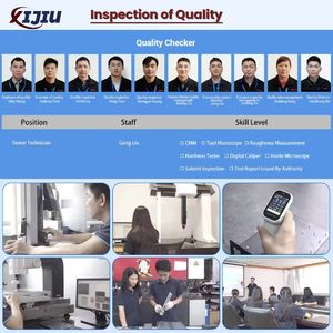 OEMカスタマイズされた陽極真鍮ステンレススチールCNC加工ブローチ精密金属加工機械部品 +-0.05mm - Product Image 6